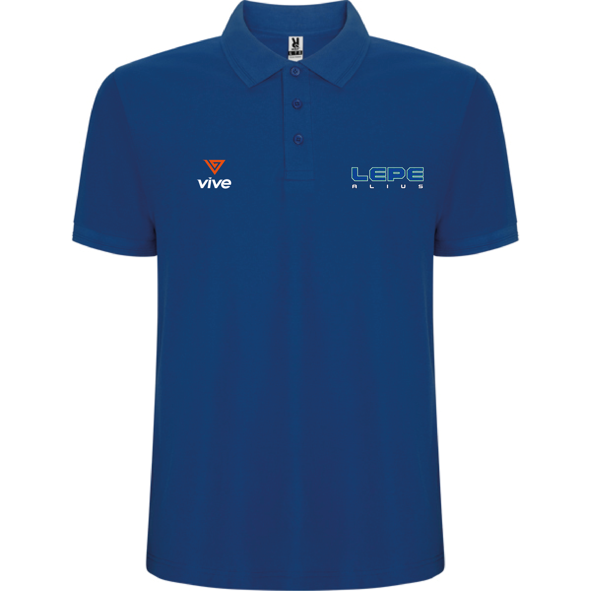21. POLO ALGODON AZUL