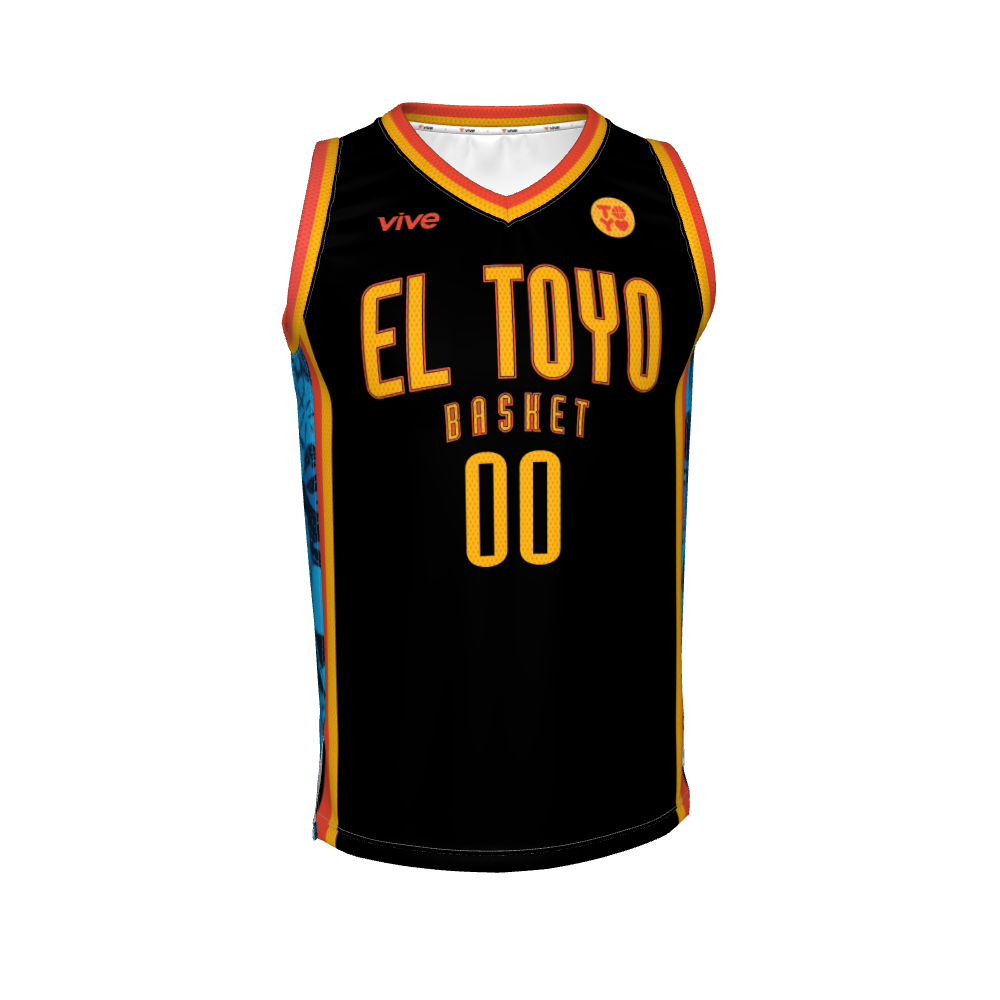01. CAMISETA BASKET EVOLUTION 25-26 NEGRA