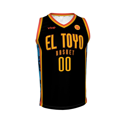 01. CAMISETA BASKET EVOLUTION 25-26 NEGRA