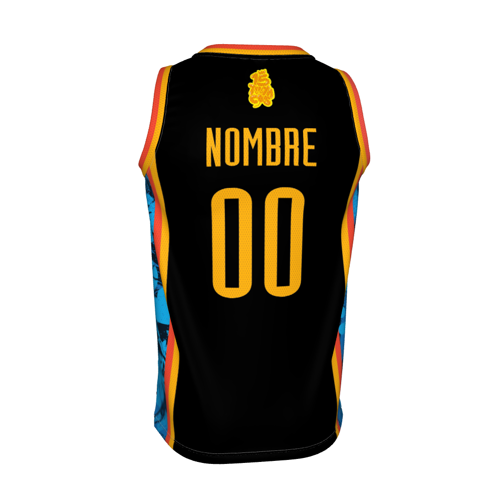 01. CAMISETA BASKET EVOLUTION 25-26 NEGRA