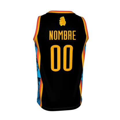 01. CAMISETA BASKET EVOLUTION 25-26 NEGRA