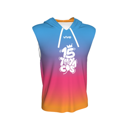 08. CUBRE BASKET MIX 15 ANIVERSARIO CAPUCHA SIN MANGAS 25-26