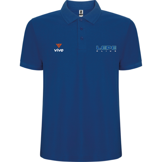 21. POLO ALGODON AZUL