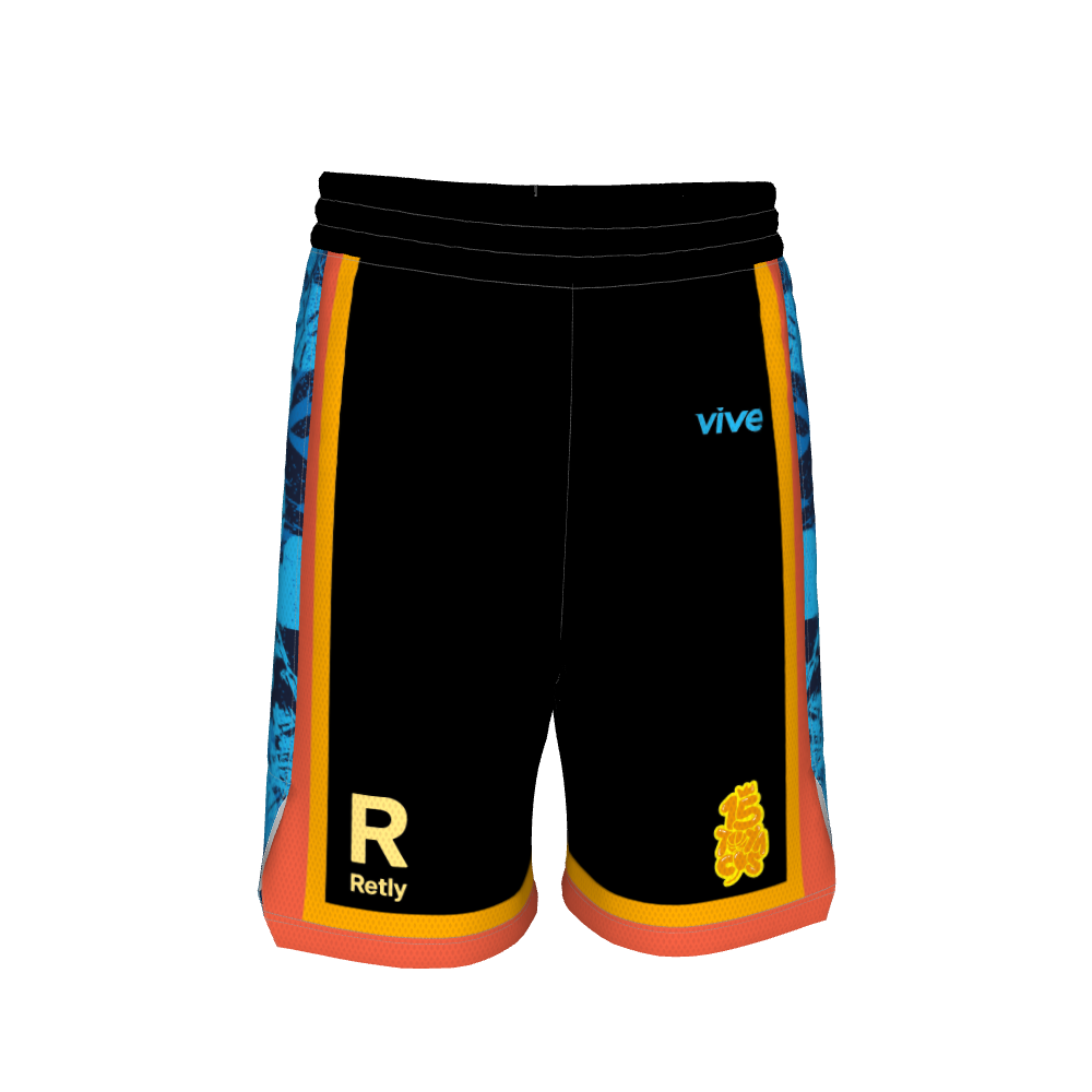 02. SHORT BASKET EVOLUTION 25-26 NEGRO