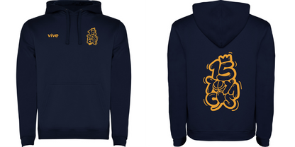 21. SUDADERA ALGODON 15 ANIVERSARIO COLOR MARINO