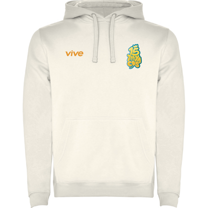 20. SUDADERA ALGODON 15 ANIVERSARIO COLOR CREMA