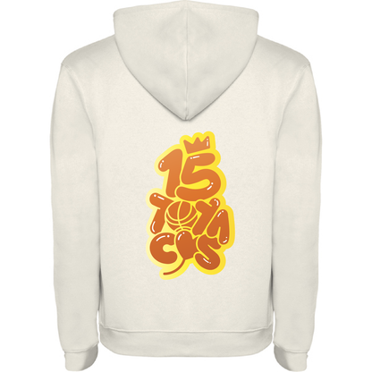 20. SUDADERA ALGODON 15 ANIVERSARIO COLOR CREMA