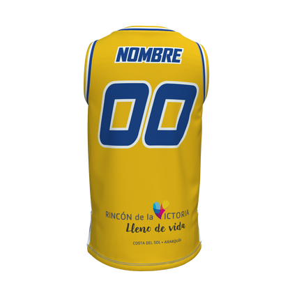 16. CAMISETA BASKET EVOLUTION AMARILLA SUB 22 MASCULINO (Espefrío)