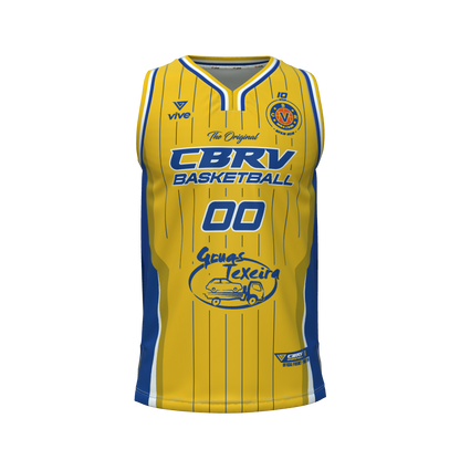 18. CAMISETA BASKET EVOLUTION AMARILLA JUNIOR FEM (Grúas Texeira)