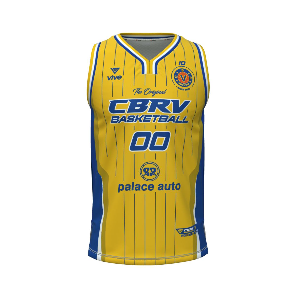 10. CAMISETA BASKET EVOLUTION AMARILLA JUNIOR MASC 09_10 (Palace Auto)