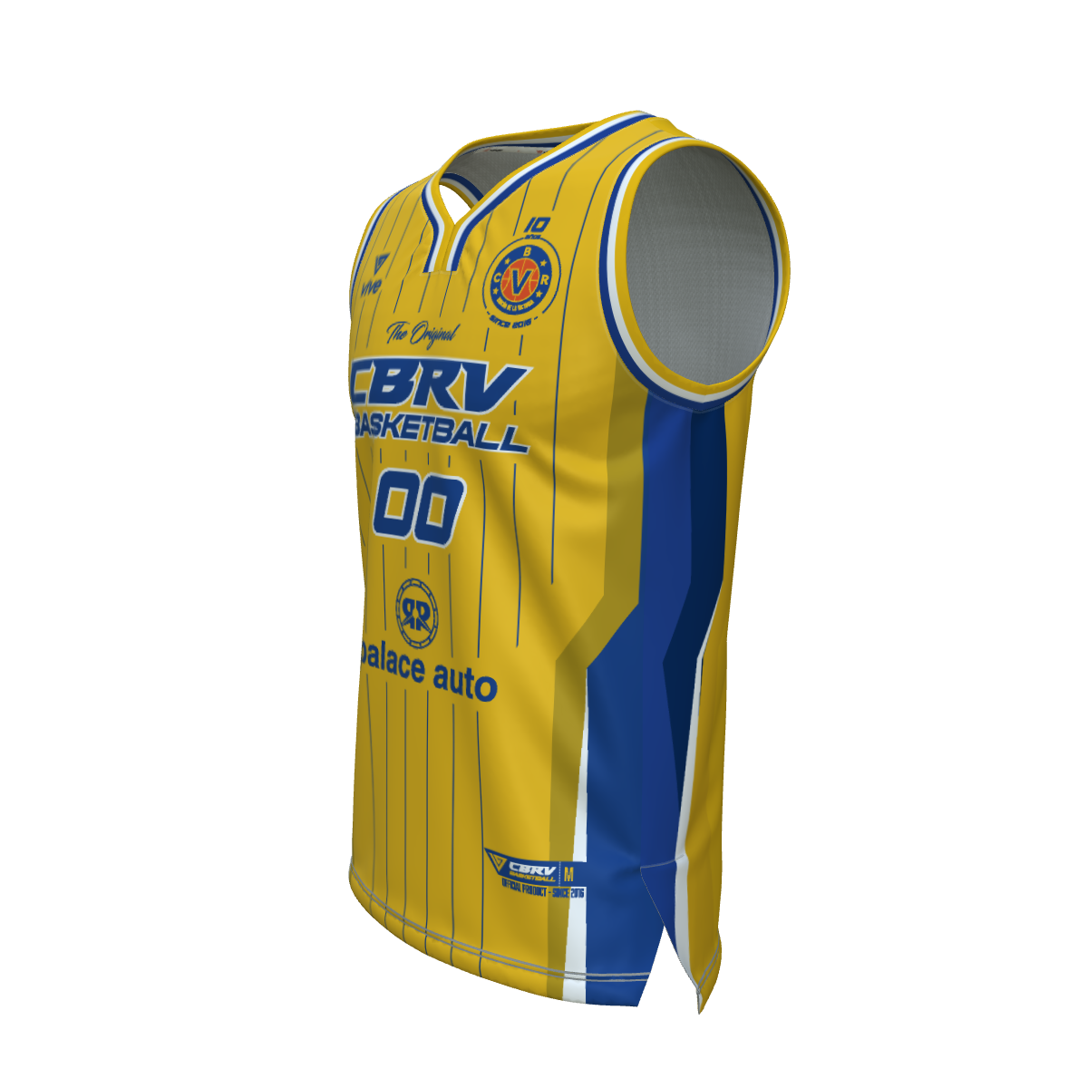 10. CAMISETA BASKET EVOLUTION AMARILLA JUNIOR MASC 09_10 (Palace Auto)