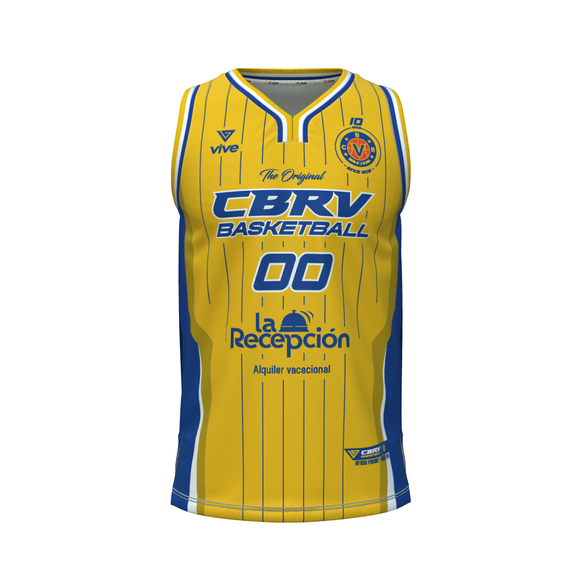 20. CAMISETA BASKET EVOLUTION AMARILLA MINI FEMENINO SENIOR MASCULINO PITÁGORAS AXQ (La Recepción)