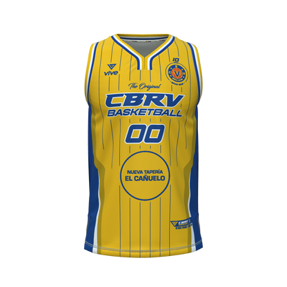 07. CAMISETA BASKET EVOLUTION AMARILLA SUB 22 MASC (El Cañuelo)
