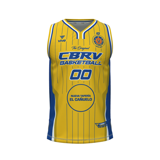 07. CAMISETA BASKET EVOLUTION AMARILLA SUB 22 MASC (El Cañuelo)