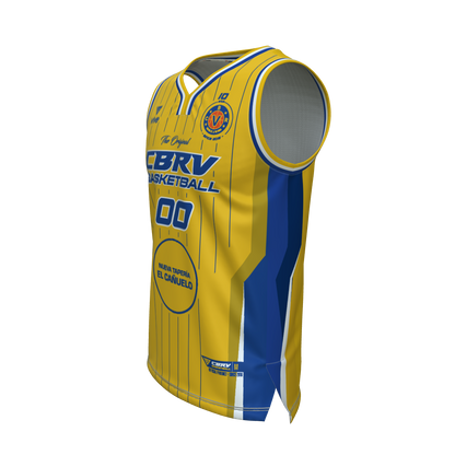 07. CAMISETA BASKET EVOLUTION AMARILLA SUB 22 MASC (El Cañuelo)