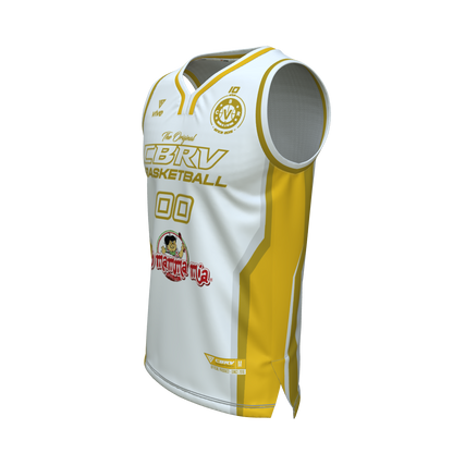 13. CAMISETA BASKET EVOLUTION BLANCA +35 MASCULINO (Omamma mía)