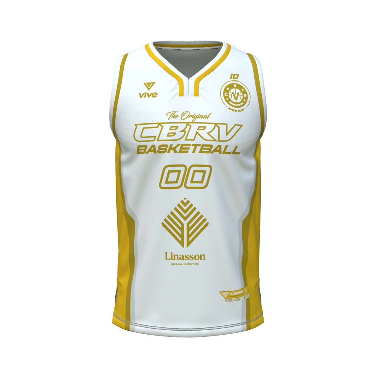 04. CAMISETA BASKET EVOLUTION BLANCA +35 FEMENINO ( Linasson)