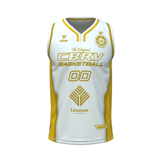 04. CAMISETA BASKET EVOLUTION BLANCA +35 FEMENINO ( Linasson)