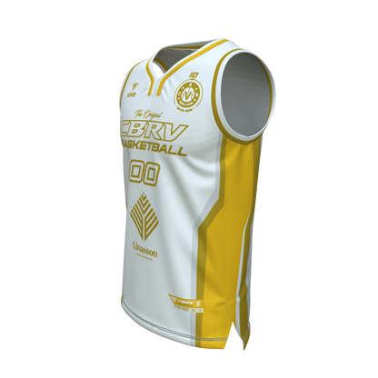 04. CAMISETA BASKET EVOLUTION BLANCA +35 FEMENINO ( Linasson)