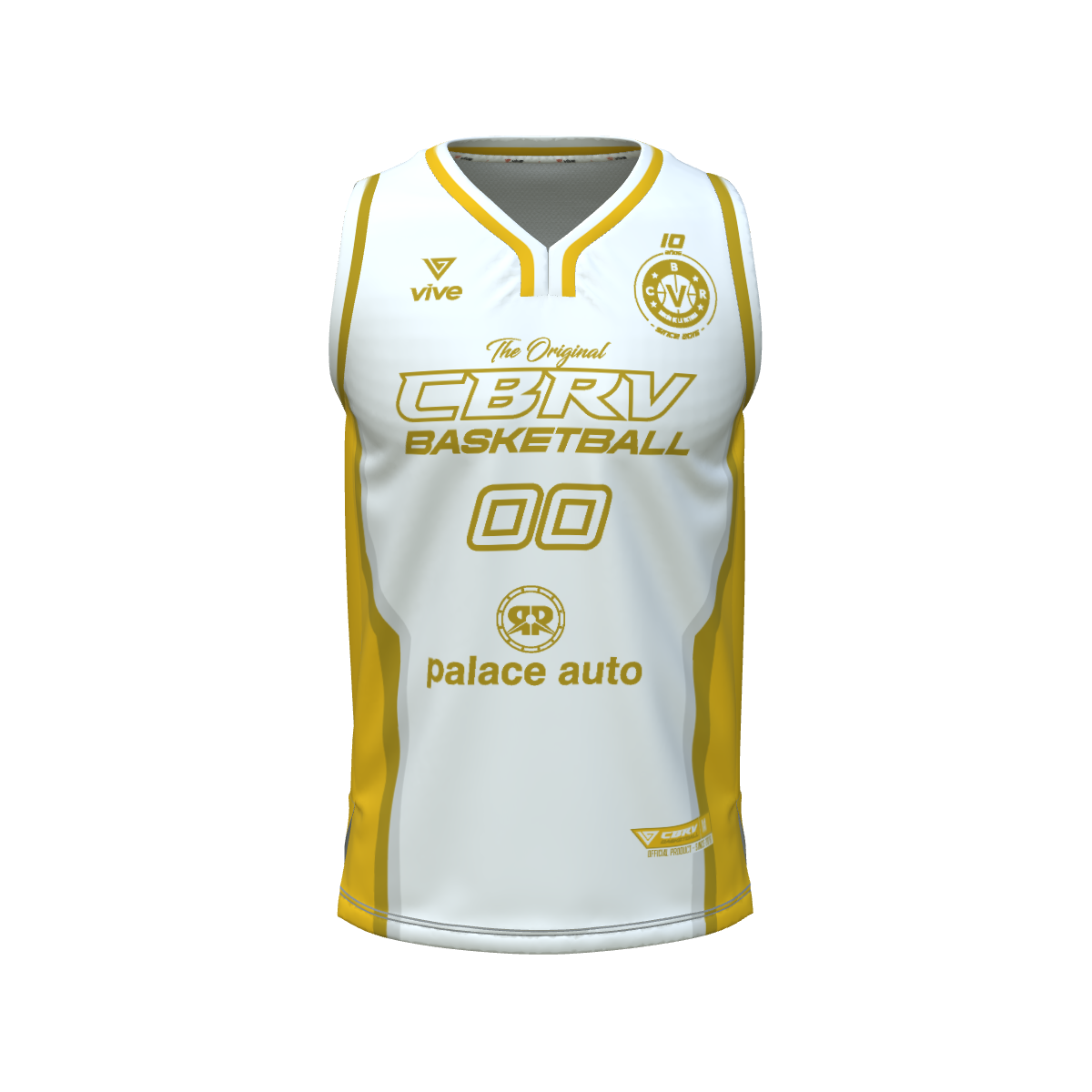 11. CAMISETA BASKET EVOLUTION BLANCA JUNIOR MASC 09_10 (Palace Auto)