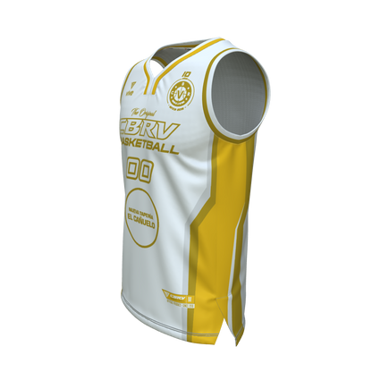 08. CAMISETA BASKET EVOLUTION BLANCA SUB 22 MASC (El Cañuelo)