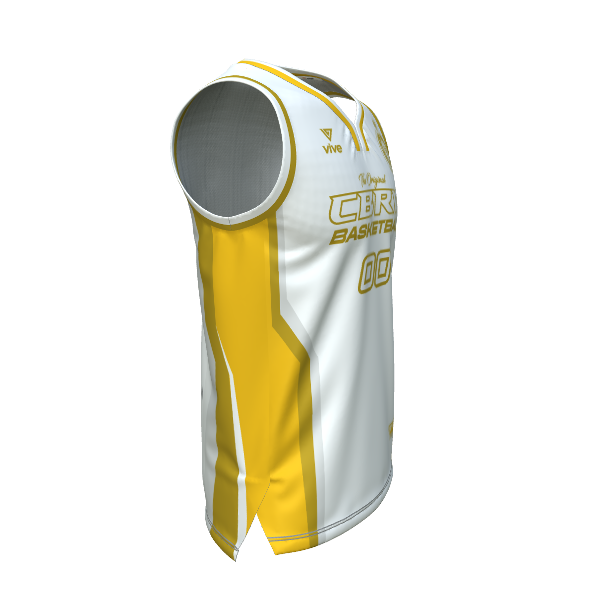 23. CAMISETA BASKET EVOLUTION BLANCA SIN PATROCINADOR
