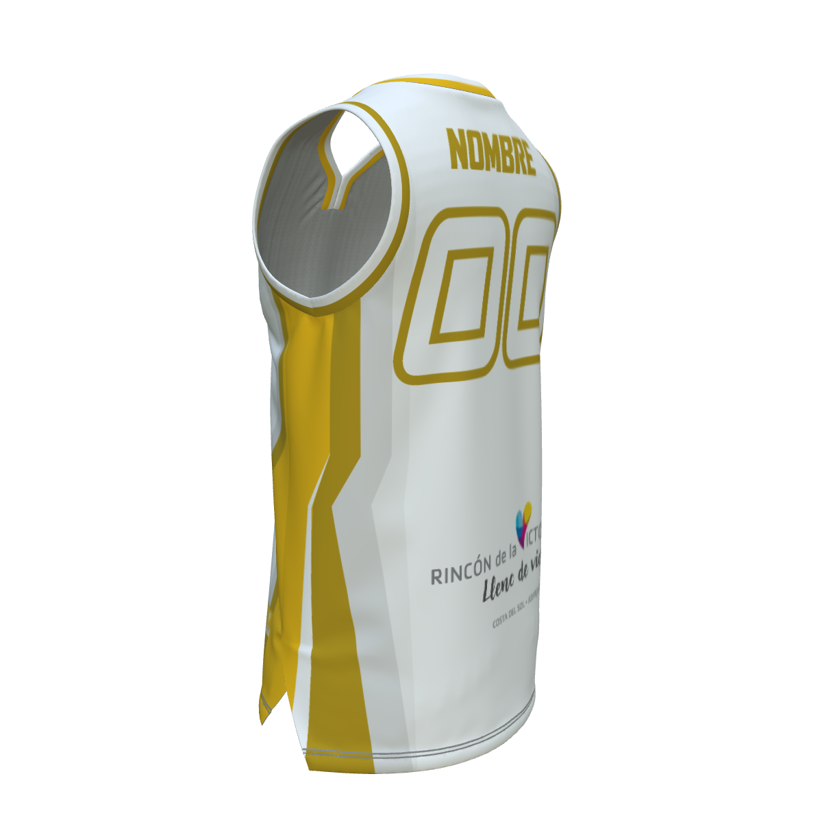 23. CAMISETA BASKET EVOLUTION BLANCA SIN PATROCINADOR