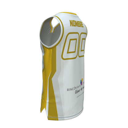 23. CAMISETA BASKET EVOLUTION BLANCA SIN PATROCINADOR
