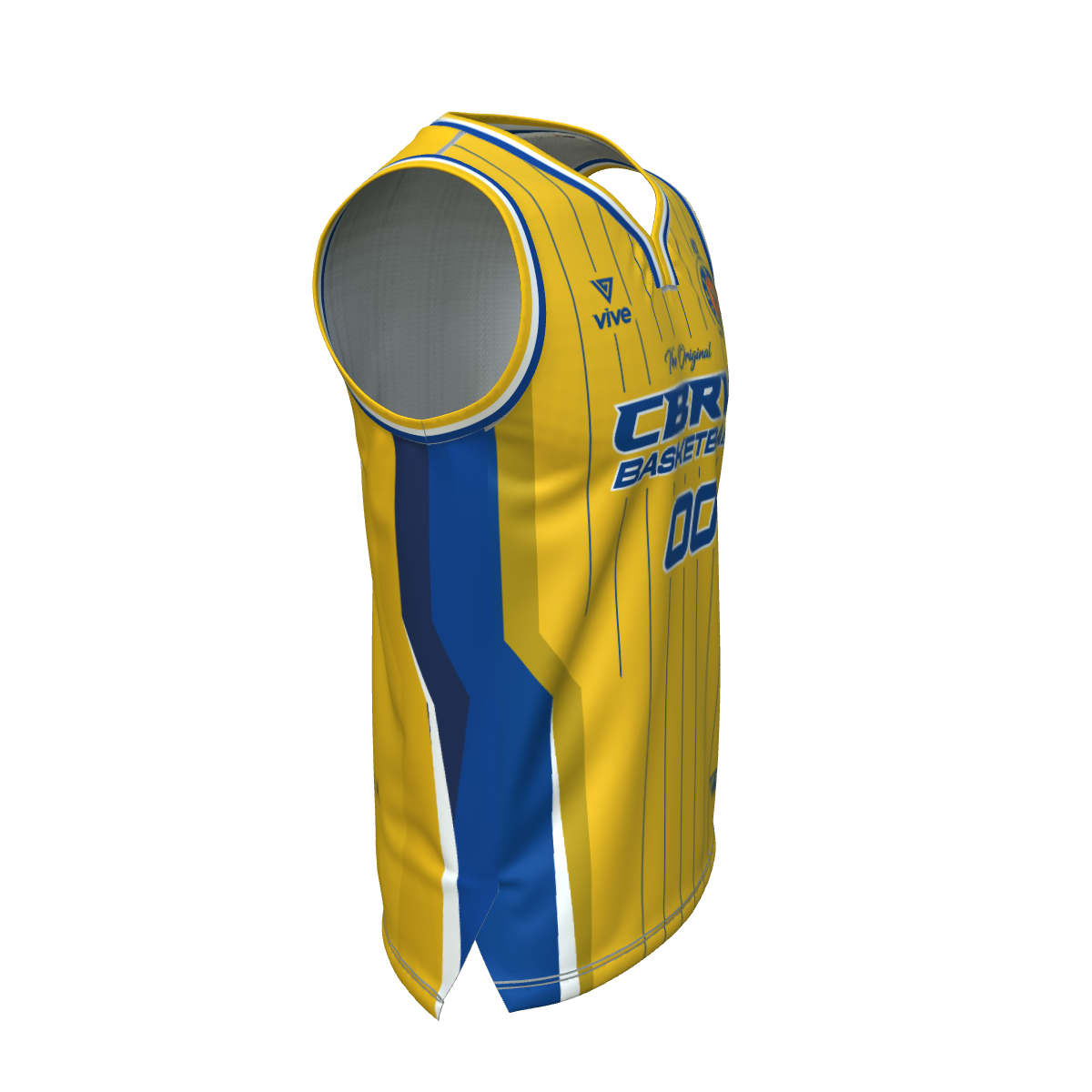 22. CAMISETA BASKET EVOLUTION AMARILLA SIN PATROCINADOR