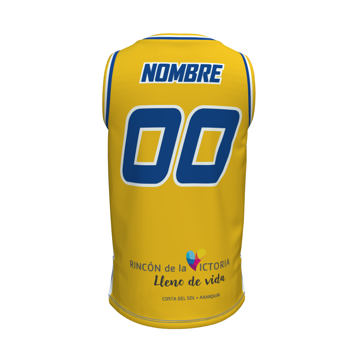22. CAMISETA BASKET EVOLUTION AMARILLA SIN PATROCINADOR