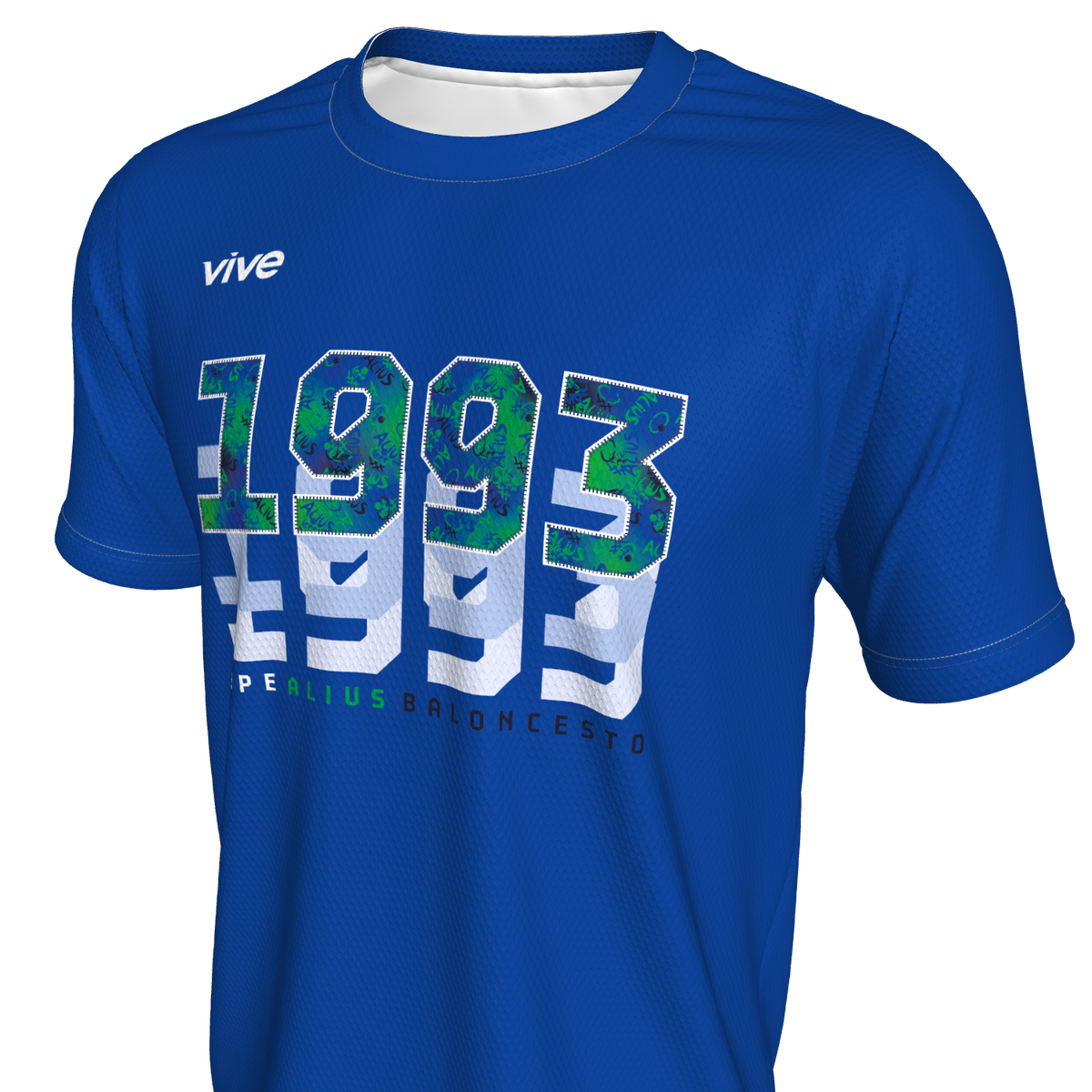 18. CAMISETA ALGODON AZUL