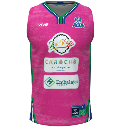03. CAMISETA BASKET EVOLUTION ROSA ENTRENAMIENTO
