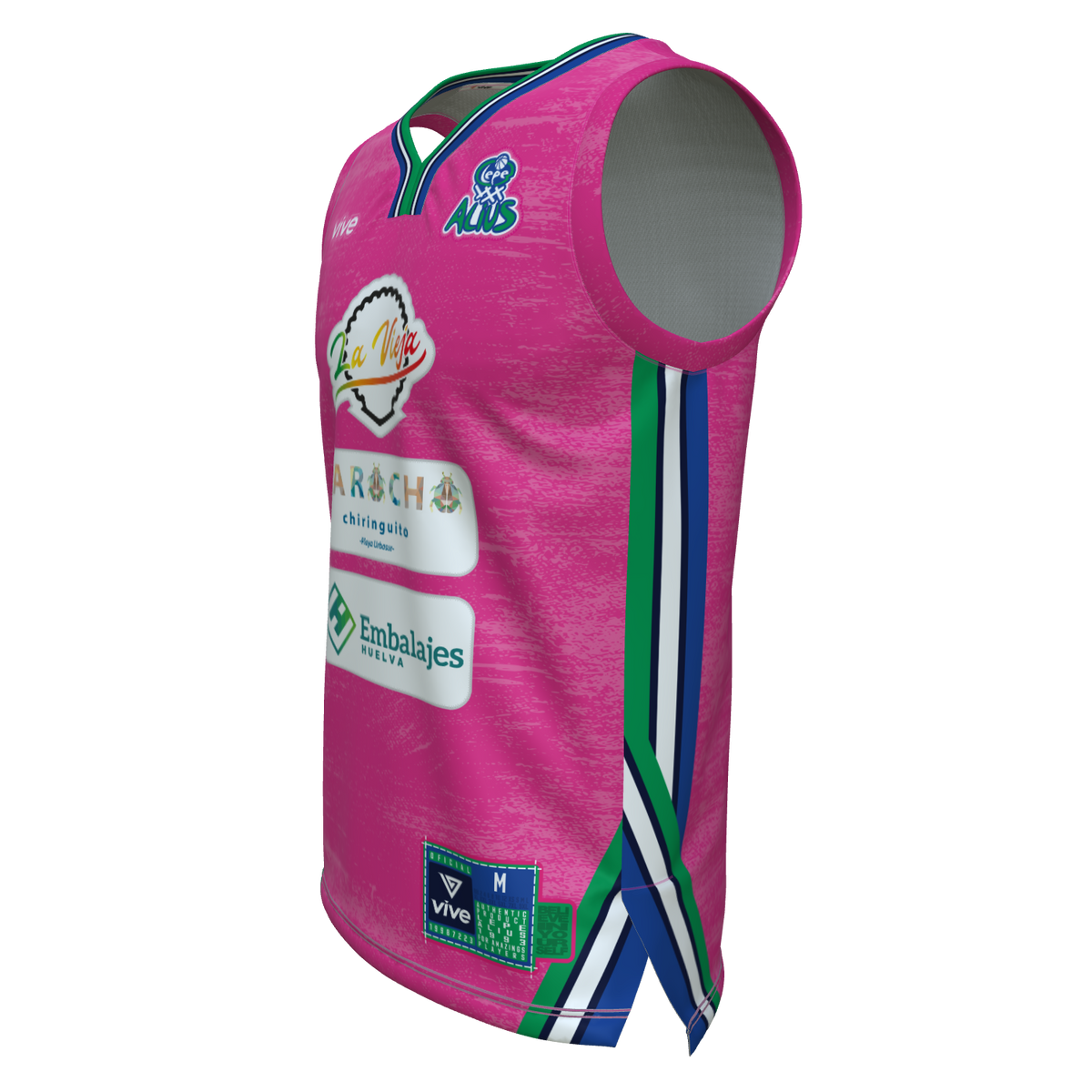 03. CAMISETA BASKET EVOLUTION ROSA ENTRENAMIENTO