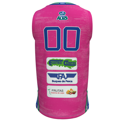03. CAMISETA BASKET EVOLUTION ROSA ENTRENAMIENTO