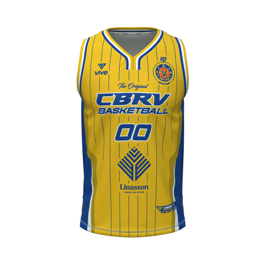 03. CAMISETA BASKET EVOLUTION AMARILLA +35 FEMENINO ( Linasson)