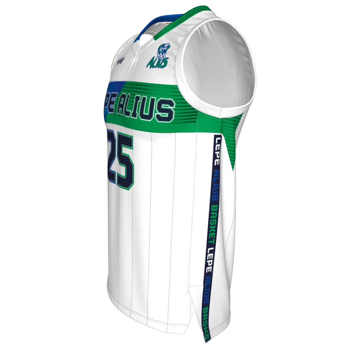 01. CAMISETA BASKET EVOLUTION BLANCA