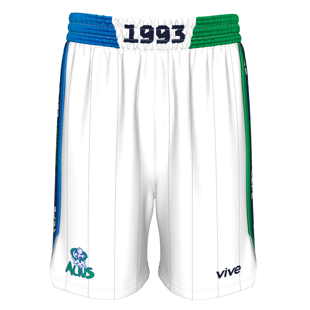 02. SHORT BASKET EVOLUTION BLANCO