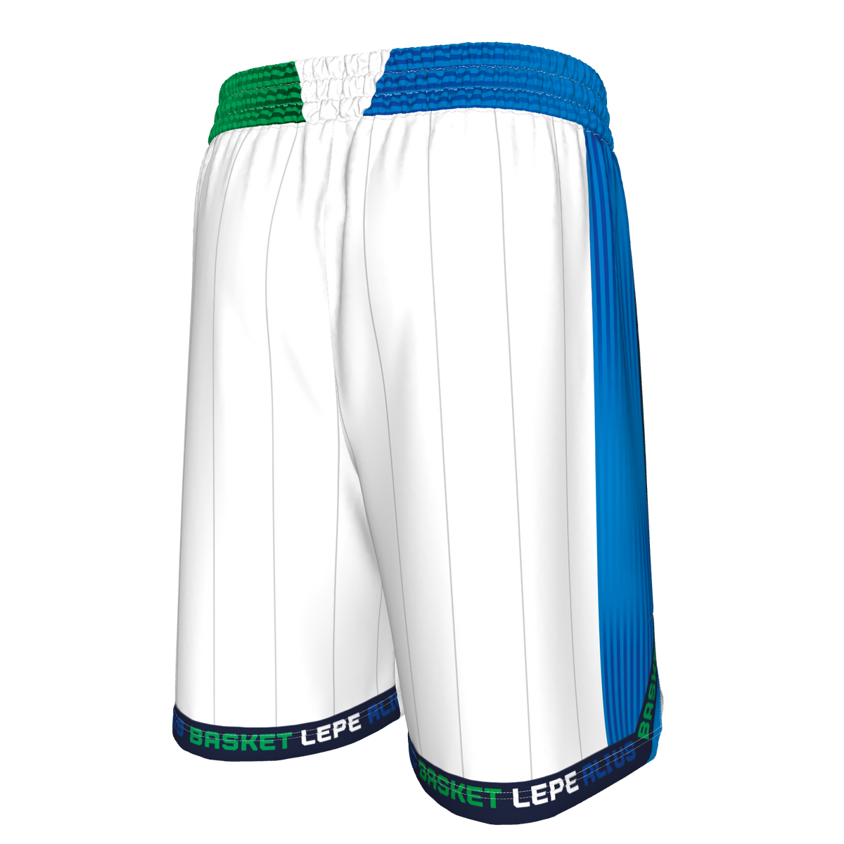 02. SHORT BASKET EVOLUTION BLANCO