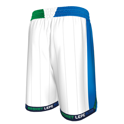 02. SHORT BASKET EVOLUTION BLANCO